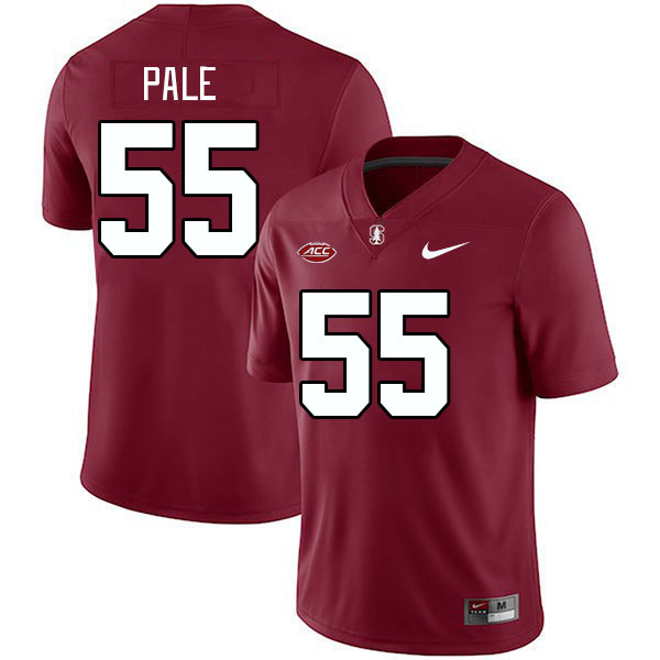 Men #55 Simione Pale Stanford Cardinal 2024 ACC Conference College Football Jerseys Stitched-Cardina